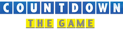 Countdown The Game title screen for Nintendo DS